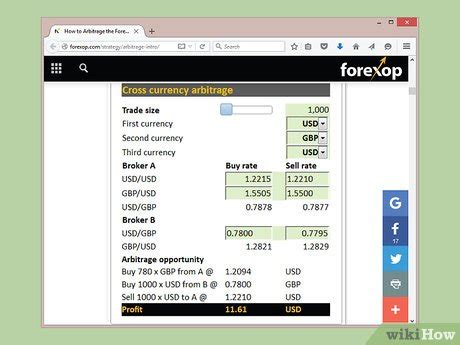 arbitrage calculations.